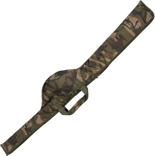 Fox Camolite Retractable Single Sleeve 8/10ft - Angeltaschen für Karpfenangler, bietet optimalen Schutz für 8-10ft Ruten mit wasserabweisendem Gewebe und gepolsterten Griffen.