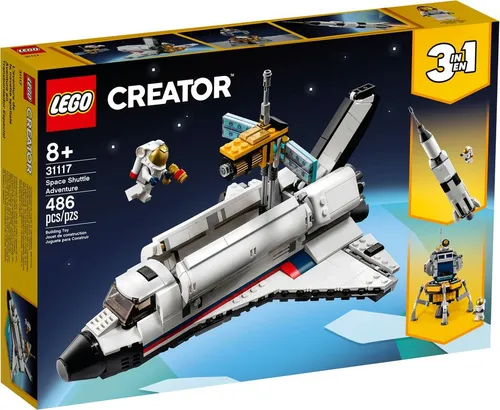 Produktbild LEGO Creator 31117 3in1 Spaceshuttle-Abenteuer