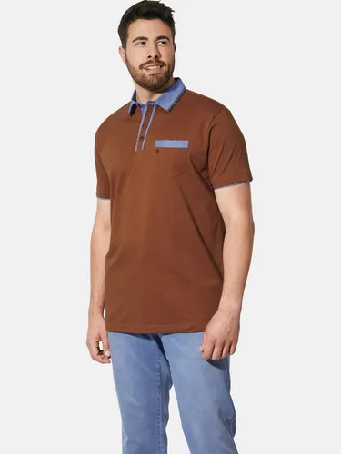 Charles Colby Poloshirt EARL WILLMER mit seitlichen Schlitzen