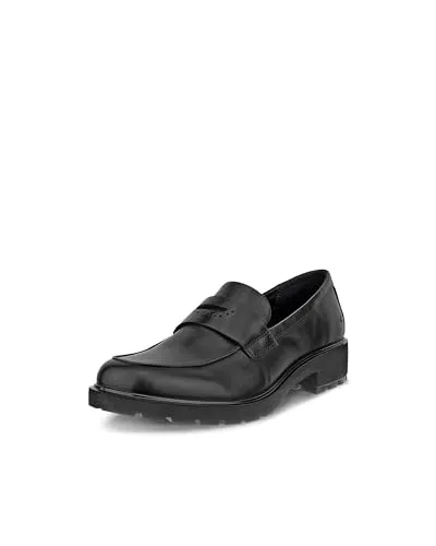 ECCO Damen Metropole Vienna Loafer Slipper, Schwarz, 37 EU