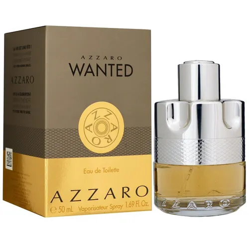 Azzaro Wanted Eau de Toilette Spray 50 ml - Herrenparfum mit aufregendem, maskulinem Duft, der Selbstbewusstsein und Abenteuerlust ausstrahlt.