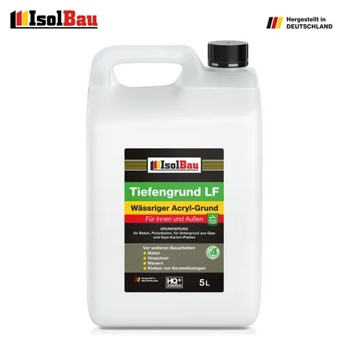 Isolbau Tiefengrund LF 5l Tiefgrund Grundierung Gebrauchsfertig Promo Preis