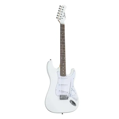 J & D ST II White - E-Gitarre