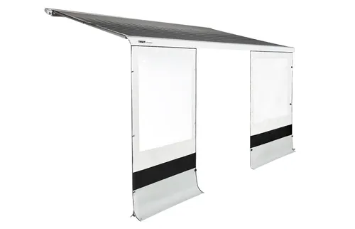 Thule Rain Blocker G2 Vorderwand 200 x 230 cm - Caravan-Zubehör mit einfacher Montage für optimalen Wind- und Regenschutz. Kombinierbar mit anderen Thule Wänden für flexible Nutzung.