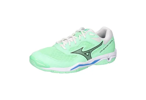 Mizuno Unisex Hallenschuhe WAVE PHANTOM 3 - Hochwertige Handballschuhe mit Mizuno Wave-Technologie für optimale Dämpfung und Stabilität. Leicht und atmungsaktiv, ideal für lange Spiele. Perfekt für Sportler, die ihre Leistung steigern möchten.