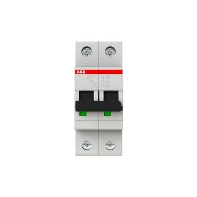 ABB Automatik-Schalter S202 C 6KA 2P - Hochwertiger Automatik-Schalter von ABB für eine zuverlässige Stromversorgung. Kompakt und ideal für den professionellen Einsatz in elektrischen Anlagen.