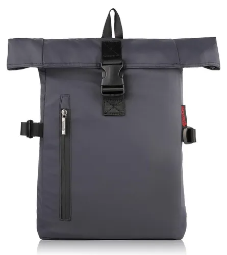 Herren-Laptop-Rucksack Damen wasserdichter Reiserucksack grau SP-11-GR
