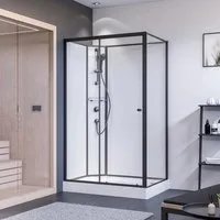Produktbild Breuer Komplettdusche als Schiebetür 800x1200mm