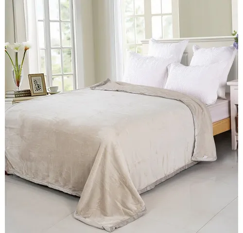 Wolldecke / 150x200cm / Kuscheldecke / Schlafdecke / Uni, Brilliant, Kuschelweich