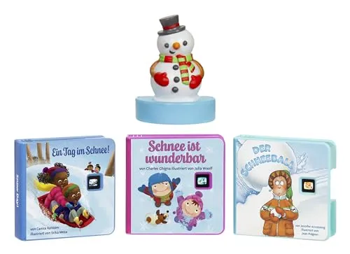 Little tikes Story Dream Machine Story Collection - Snowy Day-Sammlung - 3 Storytime-Bücher und 1 Audio Play-Figur - für Kleinkinder und Kinder, Spielzeug für Mädchen und Jungen ab 3 Jahren