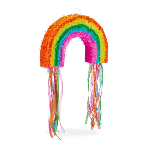 Pinata regenbogen bunt Papier Regenbogen Pinata Kinder Piñata Geburtstags Piñata