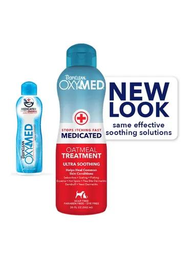 Tropiclean Oxy-Med Shampoo zur Fellpflege