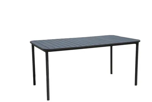 Primaster Gartentisch Matera 160 x 90 cm - Witterungsbeständig - Tische für Innen- & Außenbereich, ideal für Garten und Terrasse. Der graue Esstisch ist witterungsbeständig und bietet ausreichend Platz für gesellige Runden.