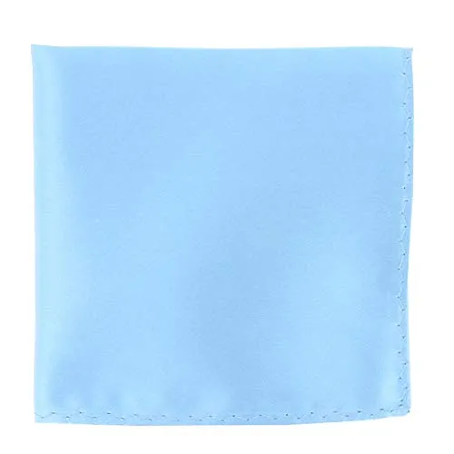 Einstecktuch Himmelblau