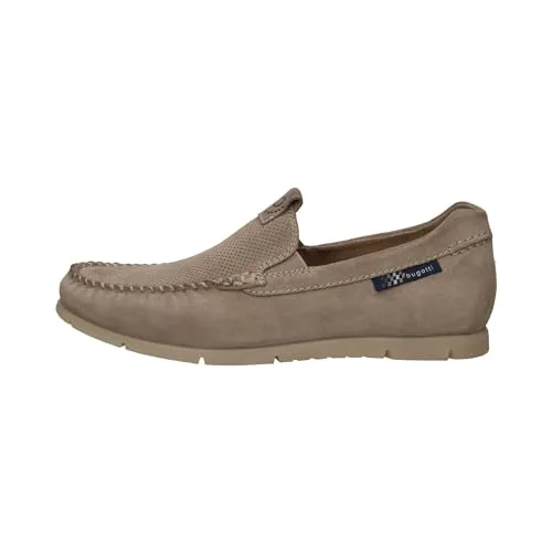 bugatti Veloursleder Slipper braun 43 EU - Herren-Slipper aus hochwertigem Veloursleder, ideal für den lässigen Alltag, mit bequemem Blockabsatz und runder Schuhspitze für optimalen Tragekomfort.
