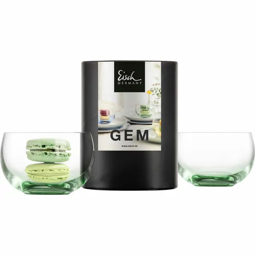 Eisch Dessertschalen 2er Set Gem Dessertschale Dessert Schale Grün Ø 9.2 cm