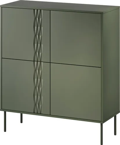 MIRJAN24 Kommode Tresse 4D in grün von Mirjan24