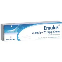 Emulus 25 mg/G + 25 mg/G Creme 30 G von Heumann