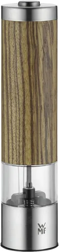 WMF Elektrische Salz- und Pfeffermühle Ceramill - Küchenhelfer mit hochwertigem Keramikmahlwerk, einstellbaren Mahlgraden und komfortabler Einhandbedienung für perfekten Genuss.