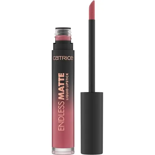 Catrice Endless Matte Liquid Lipstick, Nr. 050, Pink, langanhaltend, mattierend, schnelltrocknend, vegan, ohne Konservierungsstoffe, ohne Parabene, ohne Mikroplastikpartikel, 1er Pack (4.5ml)