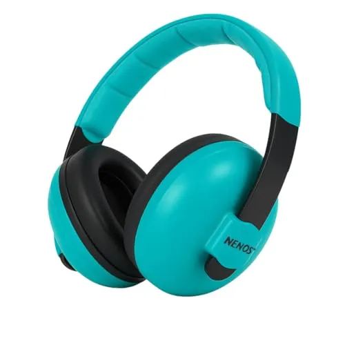 ESTRO Gehörschutz Kinder Kopfhörer Lärmschutz - Baby Gehörschutz Lärmschutz Kopfhörer Kinder Noise Cancelling Kopfhoerer Baby Ohrenschützer EM1 (Mint)
