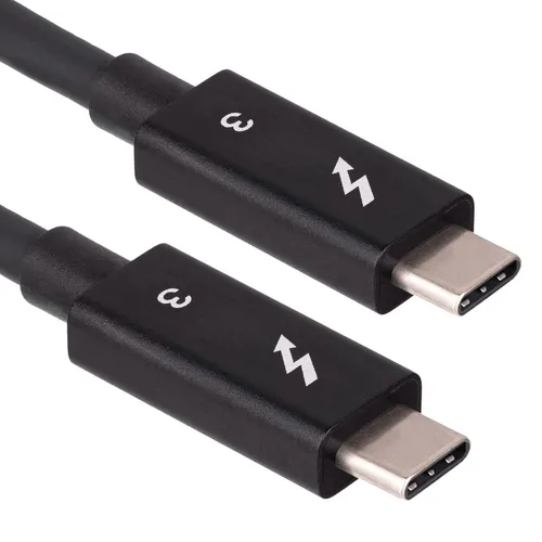 Akyga USB-Kabel USB-C - USB-C 0,5 m schwarz - USB-Kabel für schnelle Datenübertragung mit USB 3.2 Gen 2x2 und bis zu 100 W Leistung, ideal für moderne Geräte.