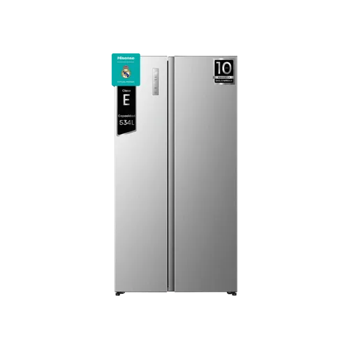 RS3P538NAIE Side-by-Side Kühlschrank Edelstahl von Hisense