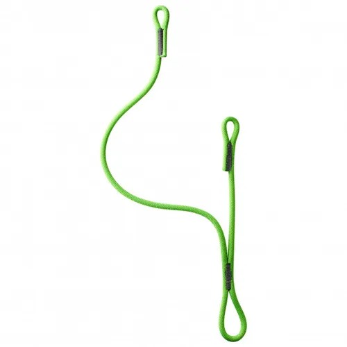 Edelrid Switch Double neon green 75 cm - Seile, Schlingen & Reepschnüre – Asymmetrisches Y-Verbindungsmittel aus Dynamikseil für individuelle Positionierung, ideal für Abseilen und Selbstsicherung.