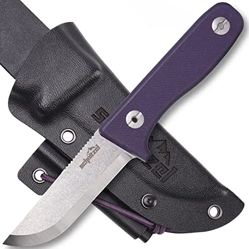 Schnitzel DU Schnitzmesser für Kinder ab 10 Jahre, lila - Damenkostüme, ideales Schnitzmesser mit einer Gesamtlänge von 18.5 cm, perfekt für kreative Bastelprojekte und sichere Handhabung.