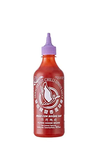 Flying Goose Sriracha Chilisauce & Zwiebeln 455 ml