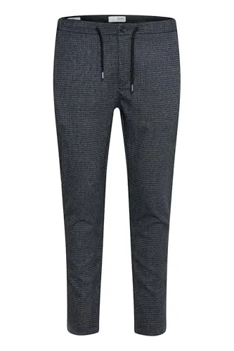 !Solid Travis Herren Stoffhose Jogpant Cropped Slim Fit, Größe:L, Farbe:Insignia B (791991)