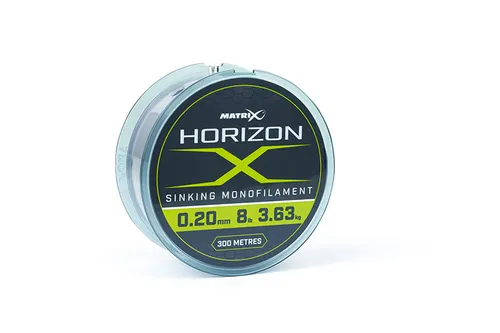 Fox Matrix Horizon X sinking Mono 300m - Angelschnur, Durchmesser/Tragkraft:0.20mm / 8lbs / 3.63kg Tragkraft