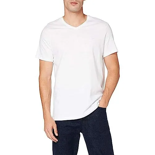 HUGO BOSS Herren T-Shirt Comforts 2er Pack - T-Shirts für Herren aus hochwertiger Baumwolle im praktischen Doppelpack, mit Ton-in-Ton Logo-Stickerei und geradem Schnitt für optimalen Tragekomfort.