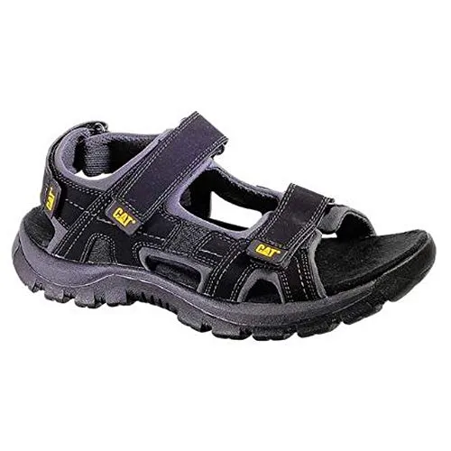 Cat Footwear Herren Giles Sandalen, schwarz (MENS BLACK), 42 EU