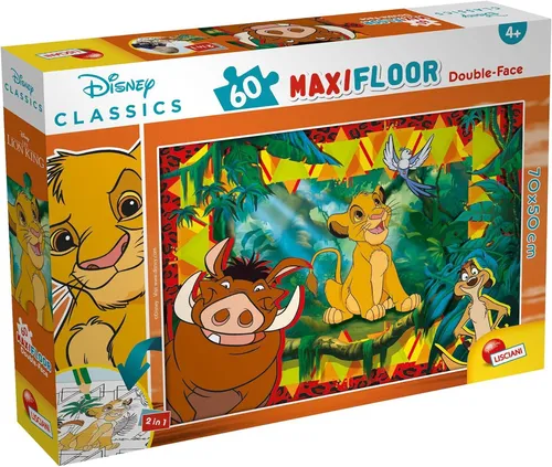 Maxi-Bodenpuzzle 60 Teile König der Löwen Disney Classics