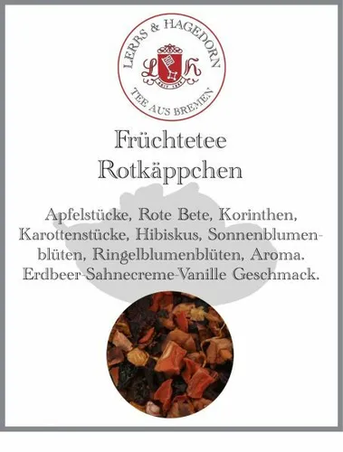 Früchtetee Rotkäppchen 1kg