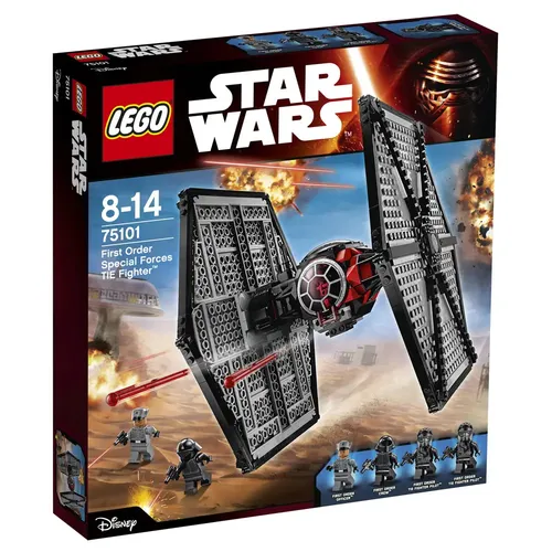 LEGO® Star Wars 75101 First Order Special Forces TIE Fighter - LEGO (R) Komplette Sets & Packs, mit 533 Teilen für kreative Bauabenteuer und ideal für Star Wars Fans im Alter von 8-14 Jahren.