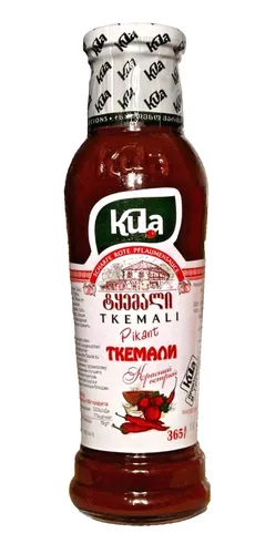 Kula  Tkemali rot pikant  scharf Georgien, 365g von Kula