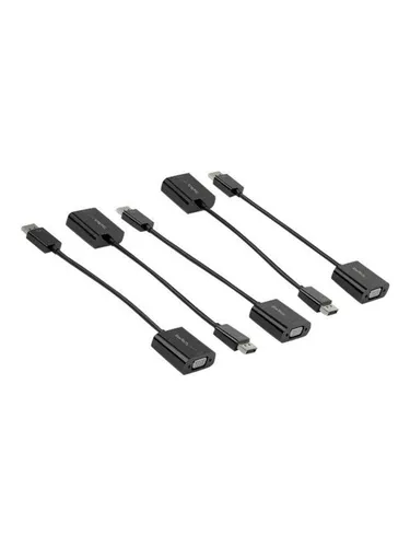 StarTech.com 5 Stück DisplayPort auf VGA Adapter - DisplayPort 1.2 auf VGA Aktiv Adapter - Digital DP auf Analog VGA Video Konverter Dongle - DP Stecker auf VGA Buchse Monitor Adapter (DP2VGA3X5)