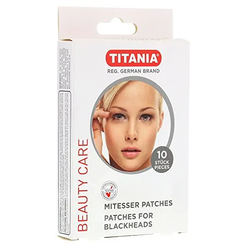 TITANIA Mitesser- Patches, Inklusive transparentem Plastikdisplay, 1er Pack (1 x 40 g)