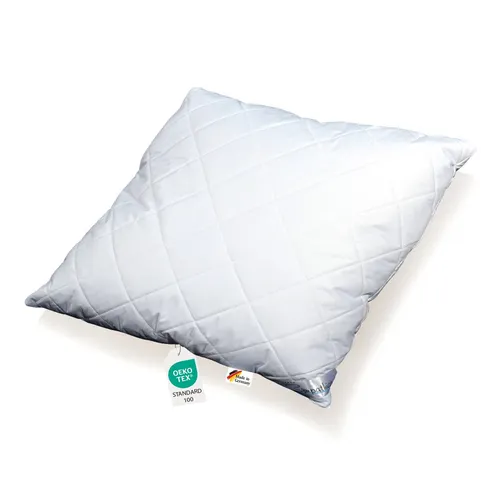 Klima Plus Allergiker Stepp- Kopfkissen thermoregulierend Mikrokapseln 60° 80x80