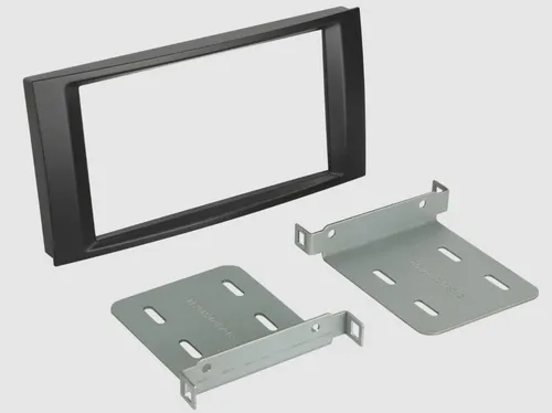 ACV 381320-27-2 - 2-DIN Radioblende für VW T5 & Touareg - Einbaurahmen & Radioblenden, ermöglicht den einfachen Einbau von Autoradios im VW T5 und Touareg für eine perfekte Passform.