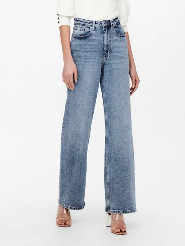 Juicy Jeans - Denimblau - ONLY - Jeans für Damen mit weitem Bein, aus hochwertigem Denim-Stoff, der außergewöhnlichen Komfort und Haltbarkeit bietet. Perfekt für lässige und semi-formale Anlässe.