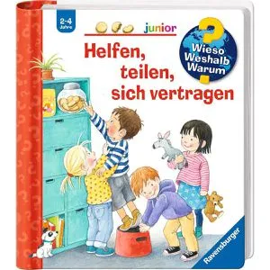 Ravensburger Spielbuch Wieso Weshalb Warum Junior, Helfen, teilen, sich vertragen 2-4 Jahre, Sachbuch