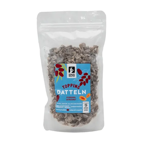 Dattelstückchen, getrocknet Bremer Gewürzhandel, 250g