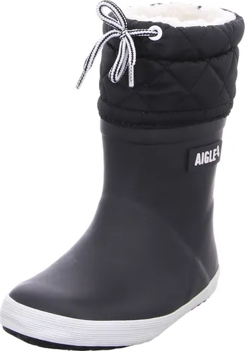 Aigle Kinder Giboulee 2 Gummistiefel - Größe 30, schwarz - Gummistiefel für Kinder, warm gefüttert und perfekt für kalte Wintertage.