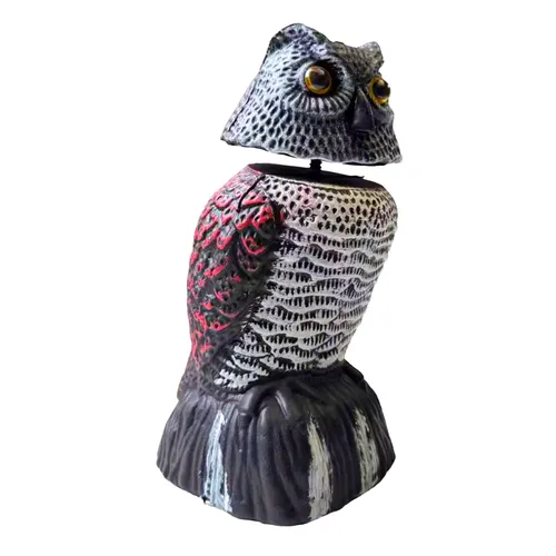 Vogelabwehr Eule - Effektive Taubenabwehr im Garten - Attraktive Eulenattrappe zur Abschreckung von Vögeln. Ideal für Gärten und Terrassen, um unerwünschte Gäste fernzuhalten. Wetterfest und langlebig für den ganzjährigen Einsatz.