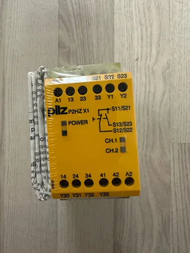 Produktbild Pilz P2HZ X1 Sicherheitsrelais, 230V ac, 1, 2-Kanal, OVP, Neu, versiegelt,