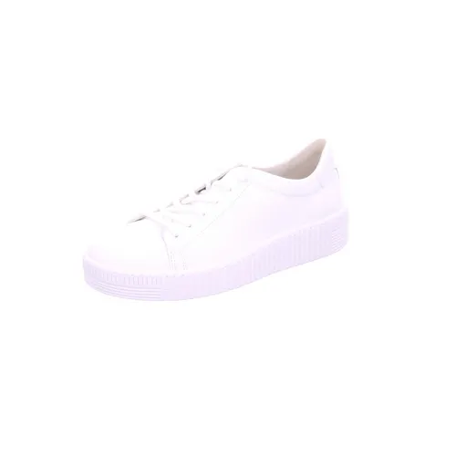 Gabor Shoes Sneaker - Weiß Glattleder Größe: 36 Normal