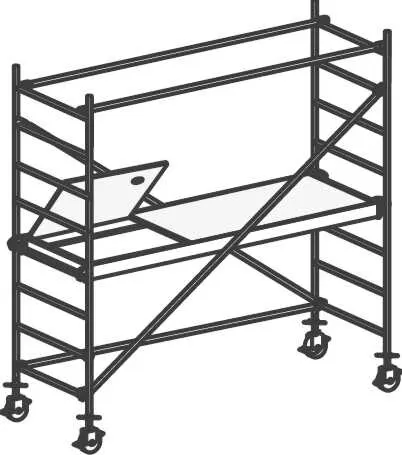 Hymer Fahrgerüst 1,90x1,50m von HYMER